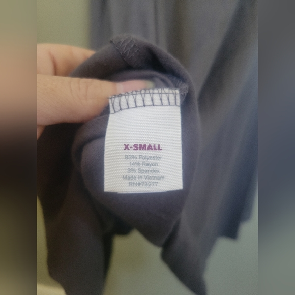Hang Ten, Gray Pull-on, Unfinished Hem sz XS Super light weight and soft - Picture 4 of 5